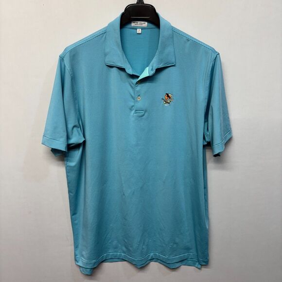 Peter Millar Summer Comfort Philadelphia Cricket Club Golf Polo X-Large C037 -29 - Picture 1 of 15